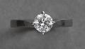 Platinum Solitaire Diamond Engagement Ring Platinum Solitaire Diamond Engagement Ring